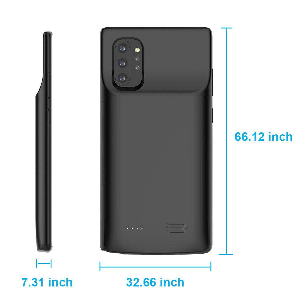 For  Galaxy Note 10+ 5G Battery Charger Case Power Bank Charging Pack