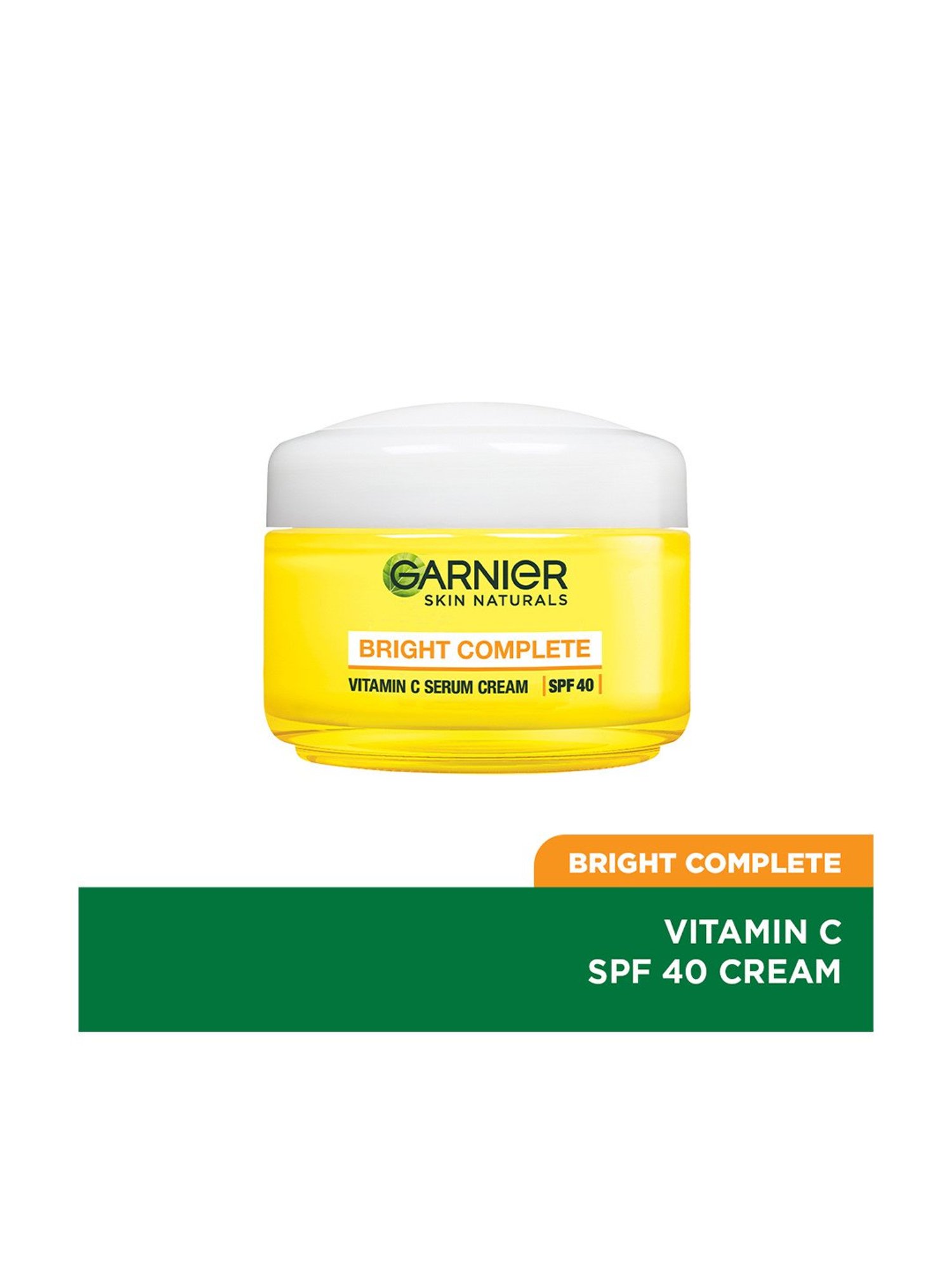 Garnier Bright Complete Vitamin C SPF 40 PA+++ Serum Cream - 45 gm