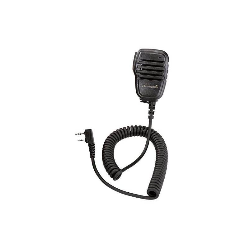 Compact Speaker Mic Compatible with Baofeng Radios BFF8HP BFF9 UV82 UV82HP UV82C UV5R UV5R5 UV5RA UV5RE UV5X3 and Kenwood BTECH Retevis Radios Shoulder Microphone
