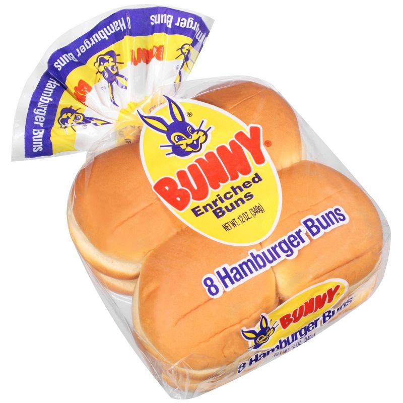 Bunny Hamburger Buns - 12oz