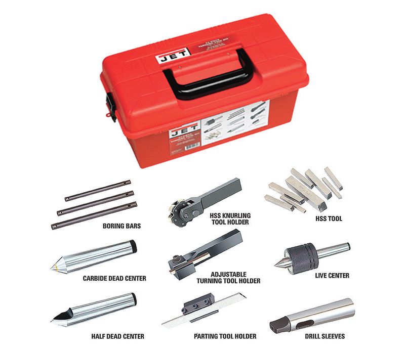 JET 660210 23-Piece Turning Tool Kit for ZX Lathes