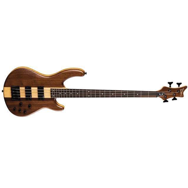 Dean Edge Pro 4-String Electric Bass Guitar, Walnut Satin Natural #EP4 SEL WAL