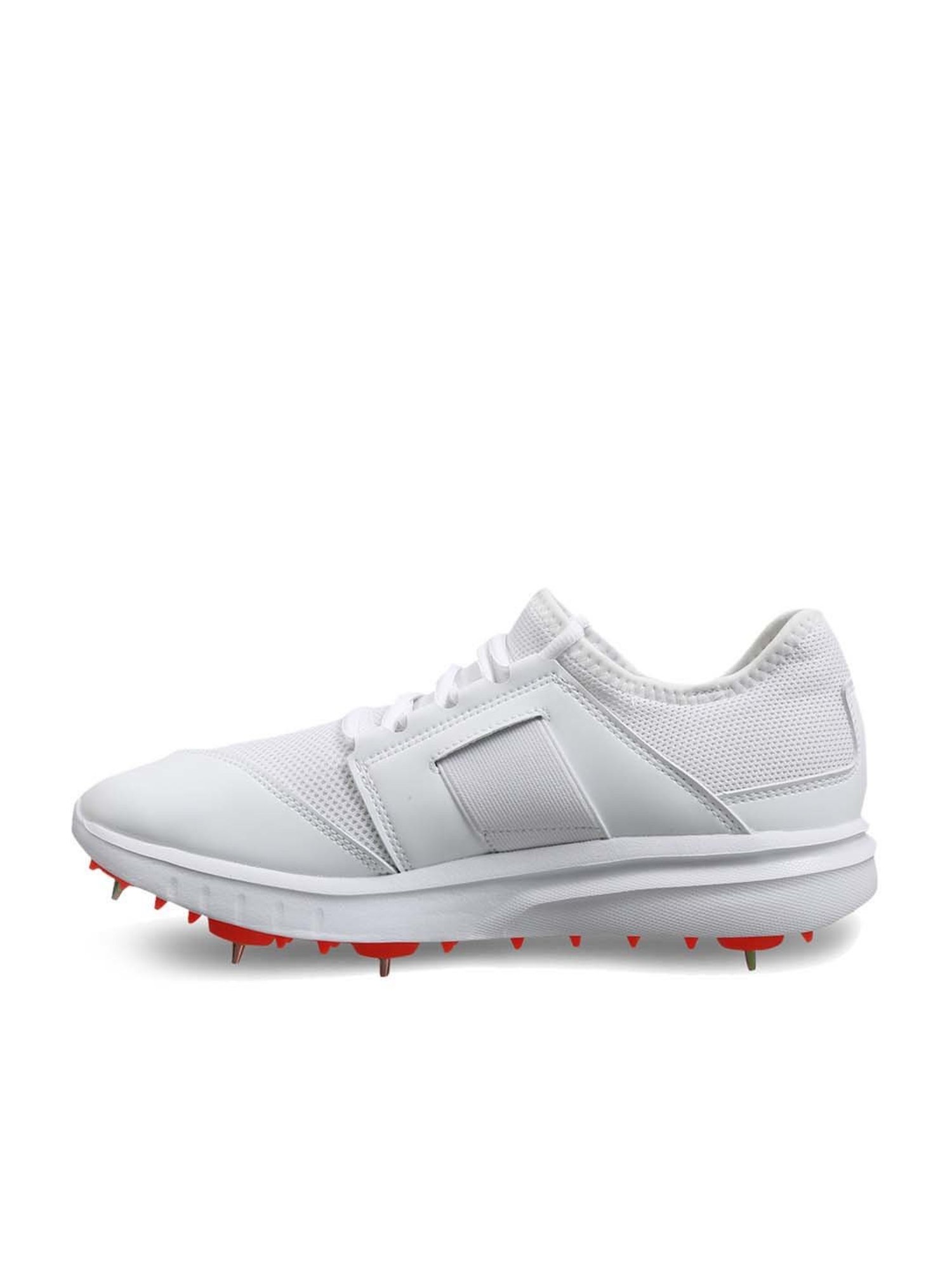 Adidas Men's Howzat Spike 20 White Cricket Shoes