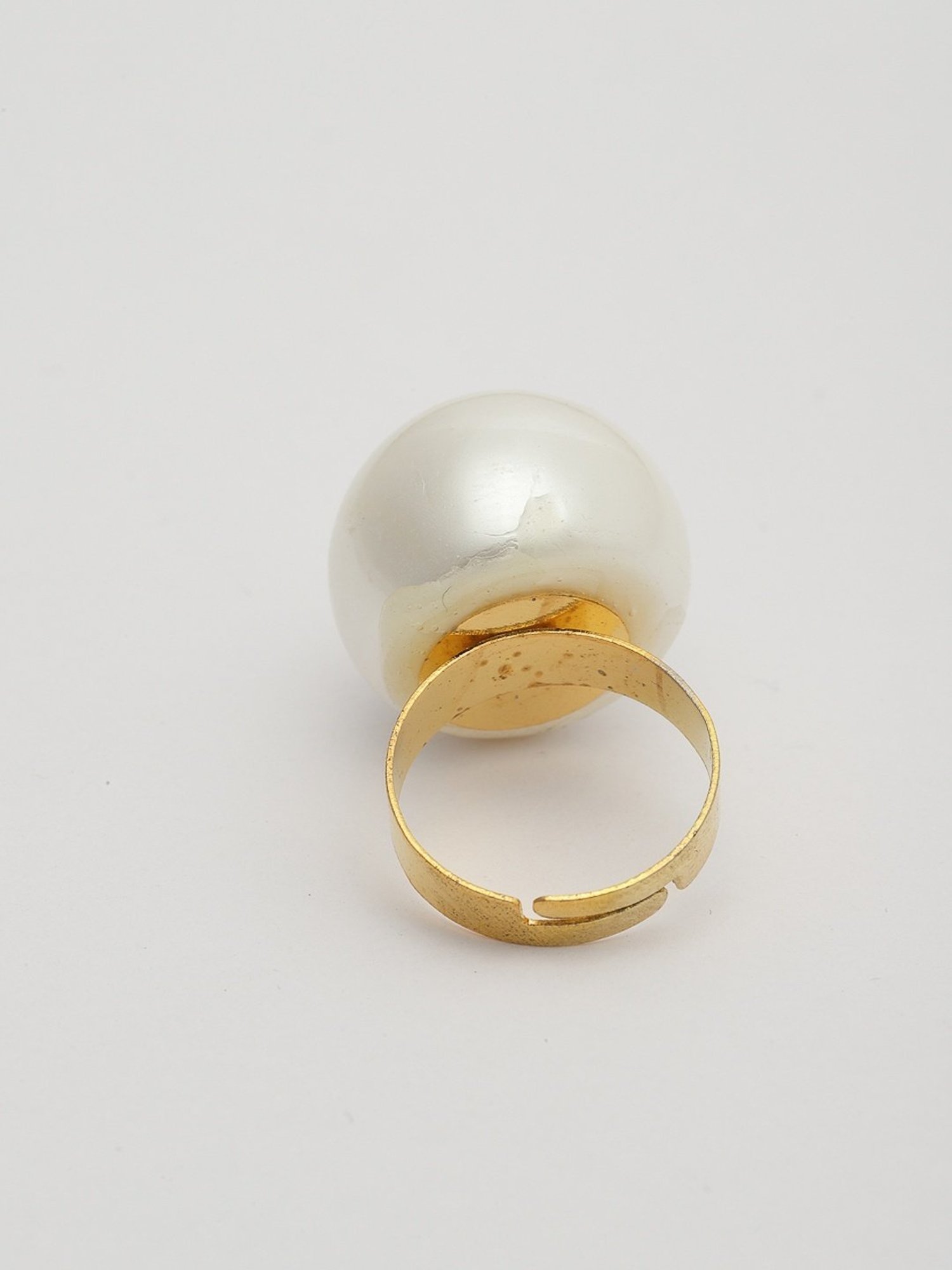 Accessorize London Women's Jewel Embellished Rings Set Of Three White