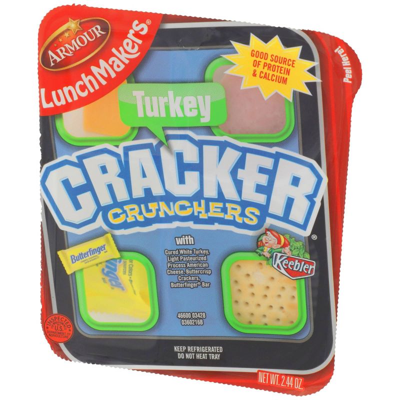 Armour LunchMakers Turkey Cracker Crunchers - 2.44oz