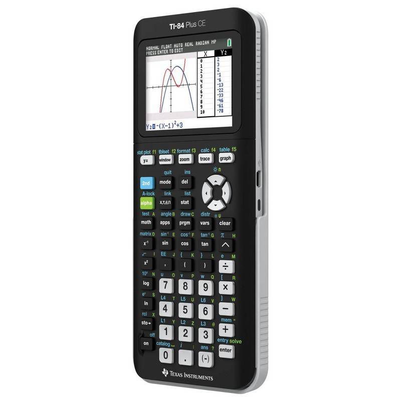 Texas Instruments 84+CE Graphing Calculator - Black