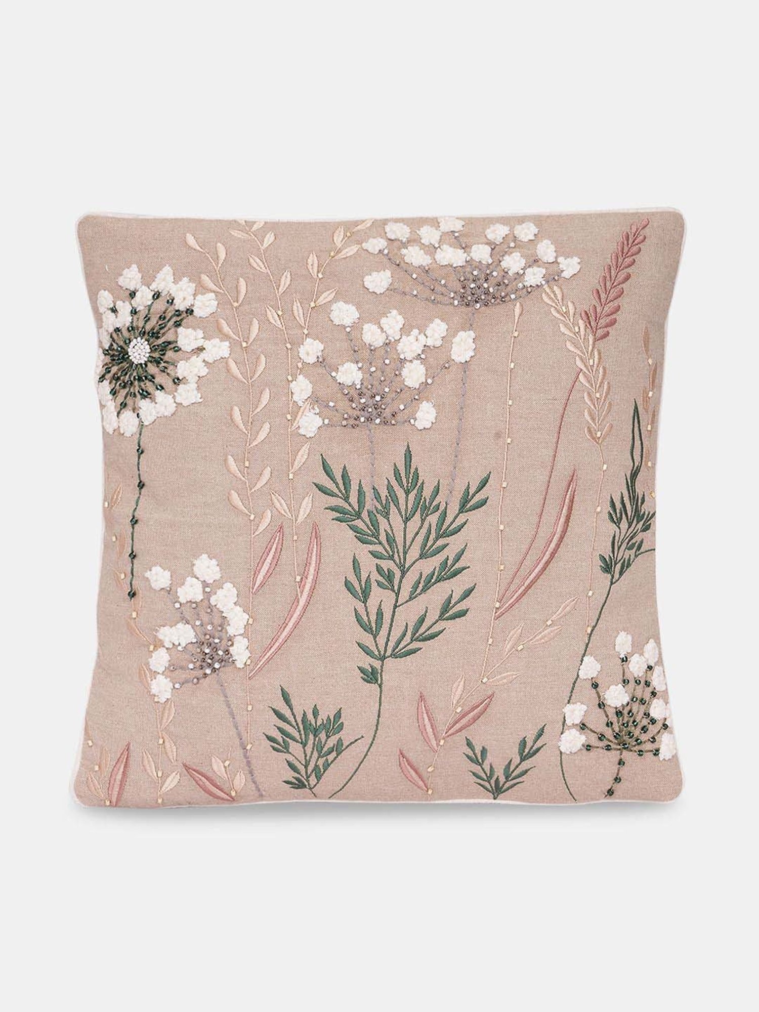 Swayam Multicolor Cotton 40 cm x 40 cm Cushion Covers - Set of 2