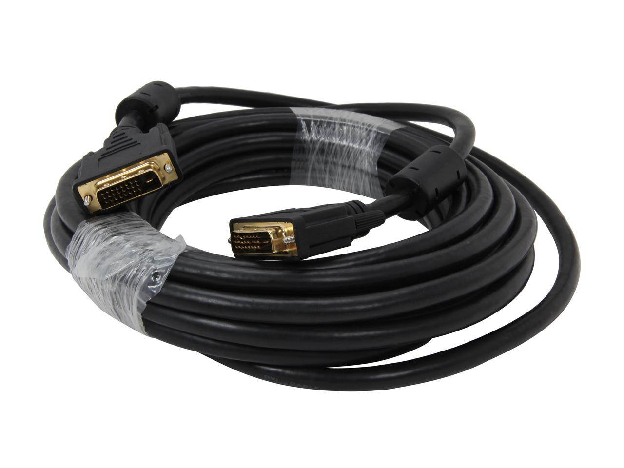SA DVI-D25 Male to Male DVI-D Dual-Link Digital Cable w/Ferrites