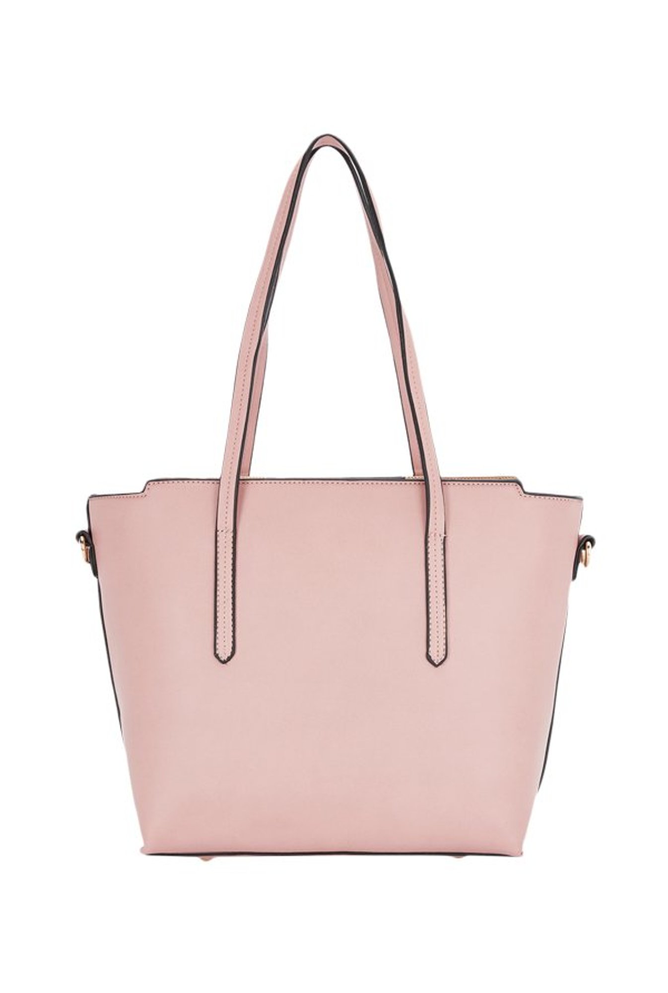 Pierre Cardin Pink Solid Tote Handbag