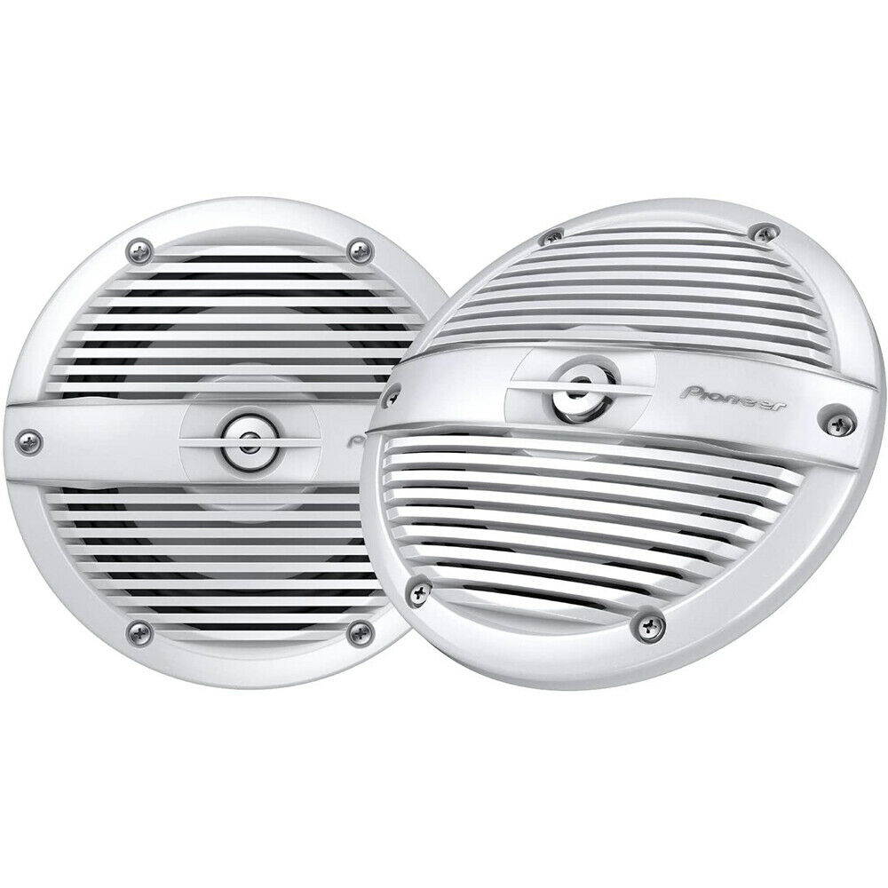 Pioneer Audio Marine Series 6.5" 250W Speaker - Classic Grille - White