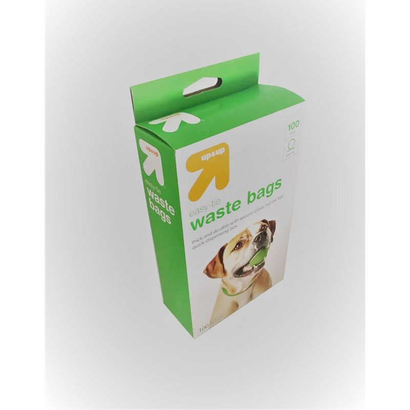 Dog Waste Disposal Easy-Tie Handle Bags - 100ct - up & up™