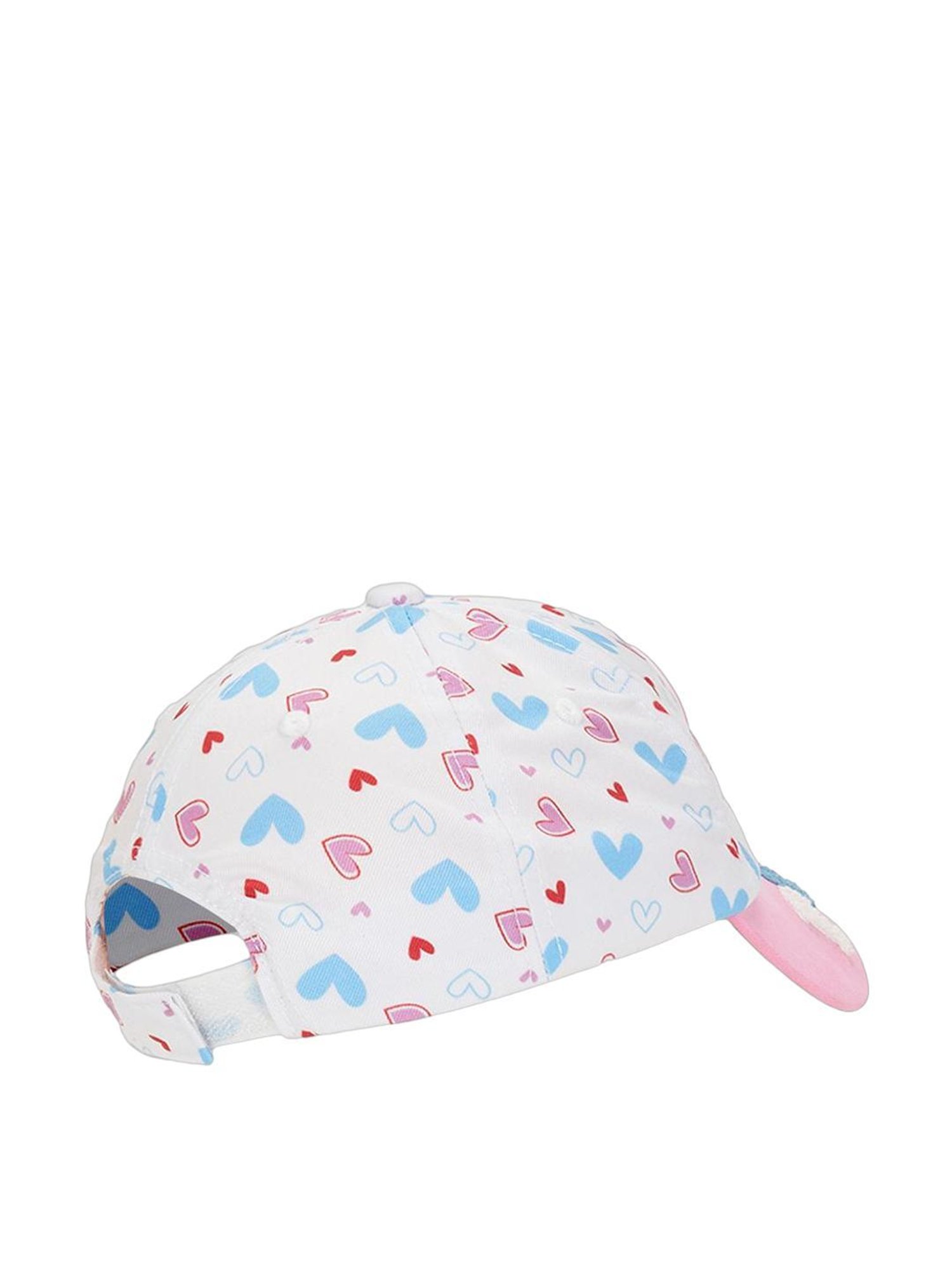 Pantaloons Junior Pink Printed Cap