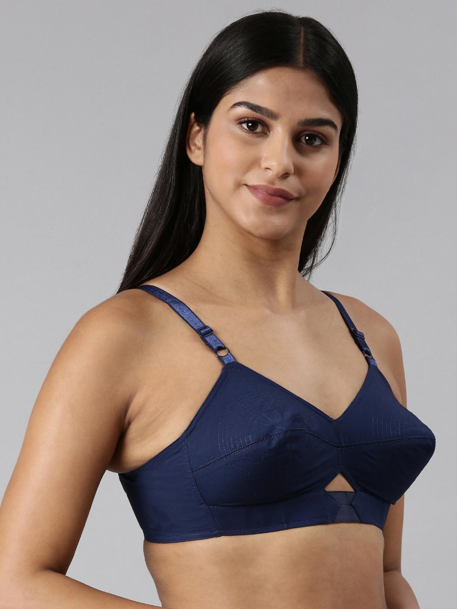 BLOSSOM Blue Full Coverage Everyday Bra