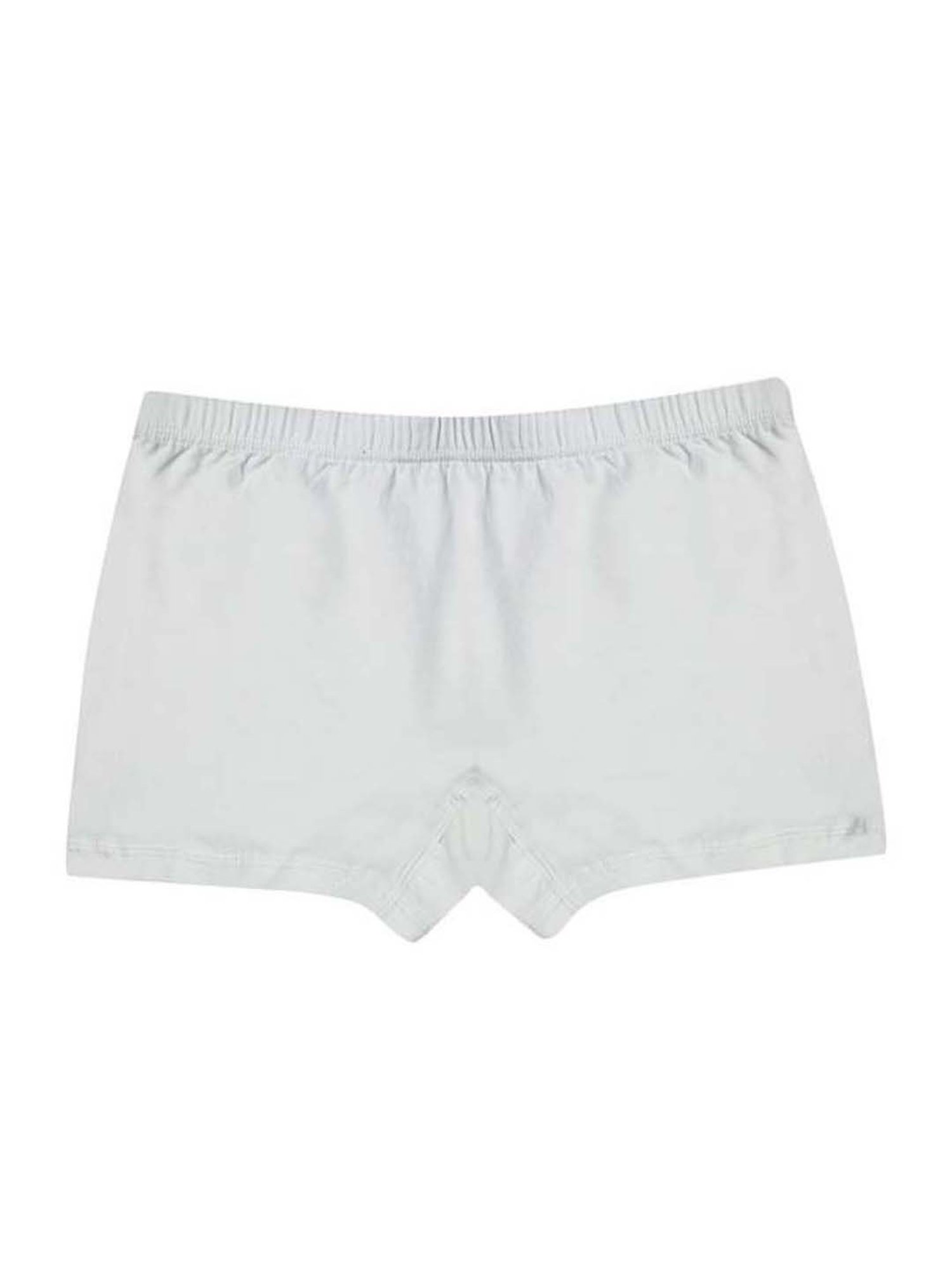 Tiny Bugs Kids White Cotton Boxer Briefs