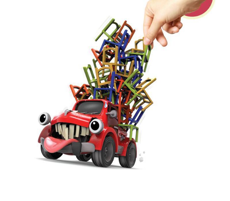 Pick Up Pete: The Self-Driving Chair Stacking Family Game