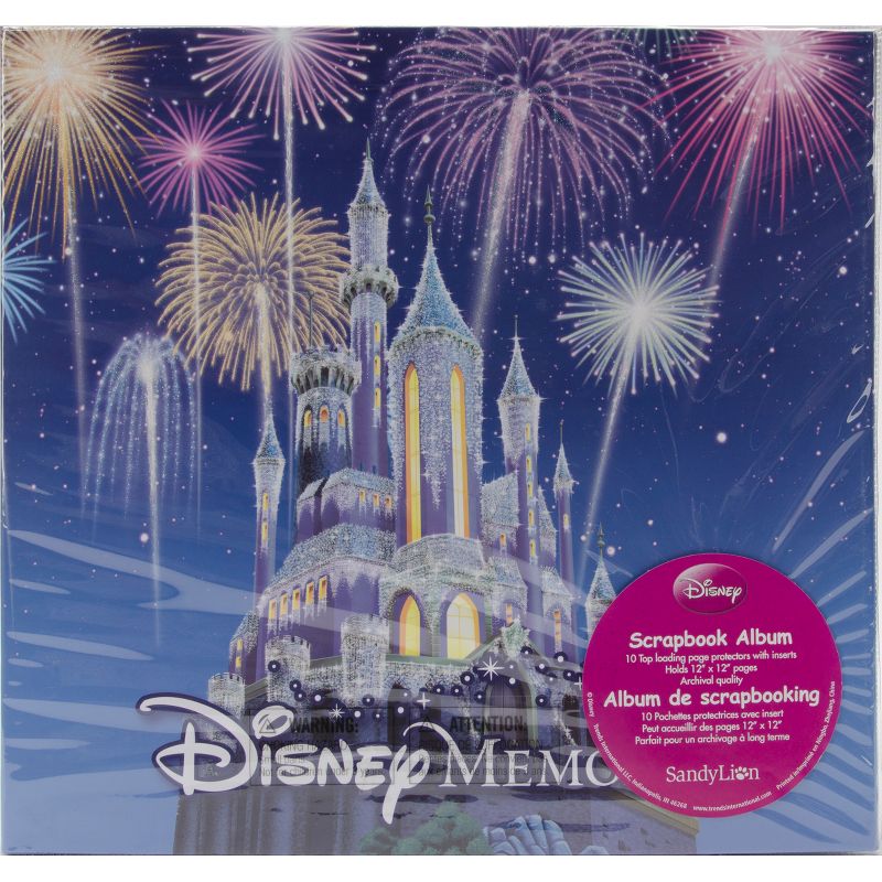 SandyLion Disney Post Bound Album 12"X12"-Memories