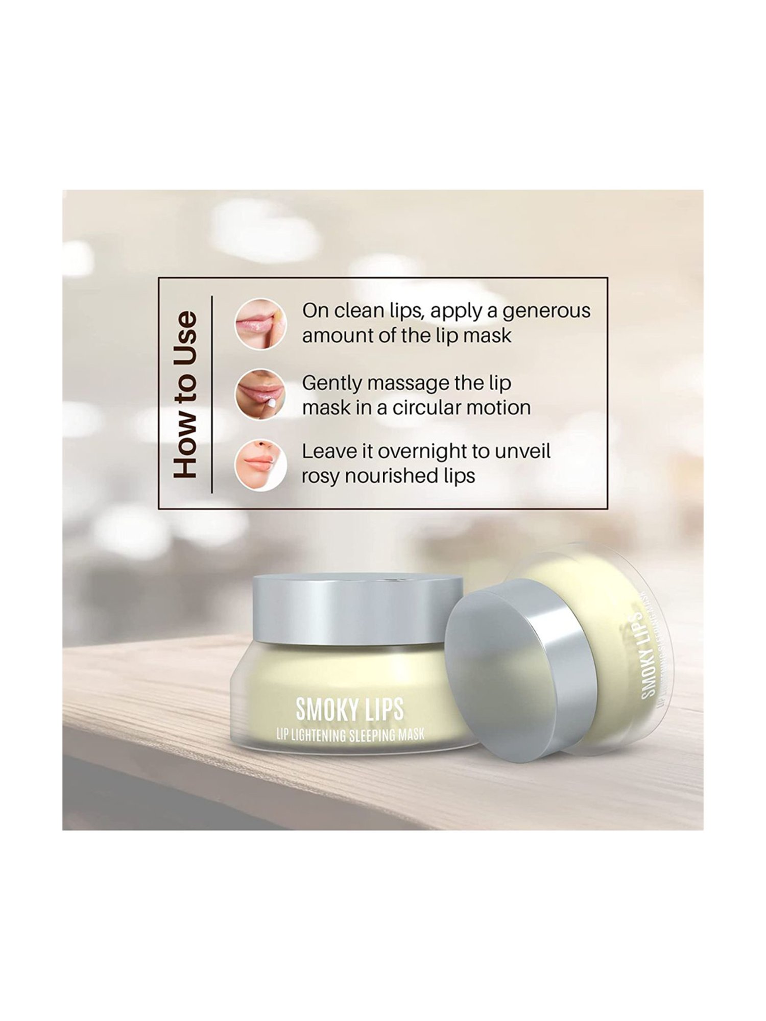 Glowiest Sweet Dreams Green Grape Lip Mask - 20 gm