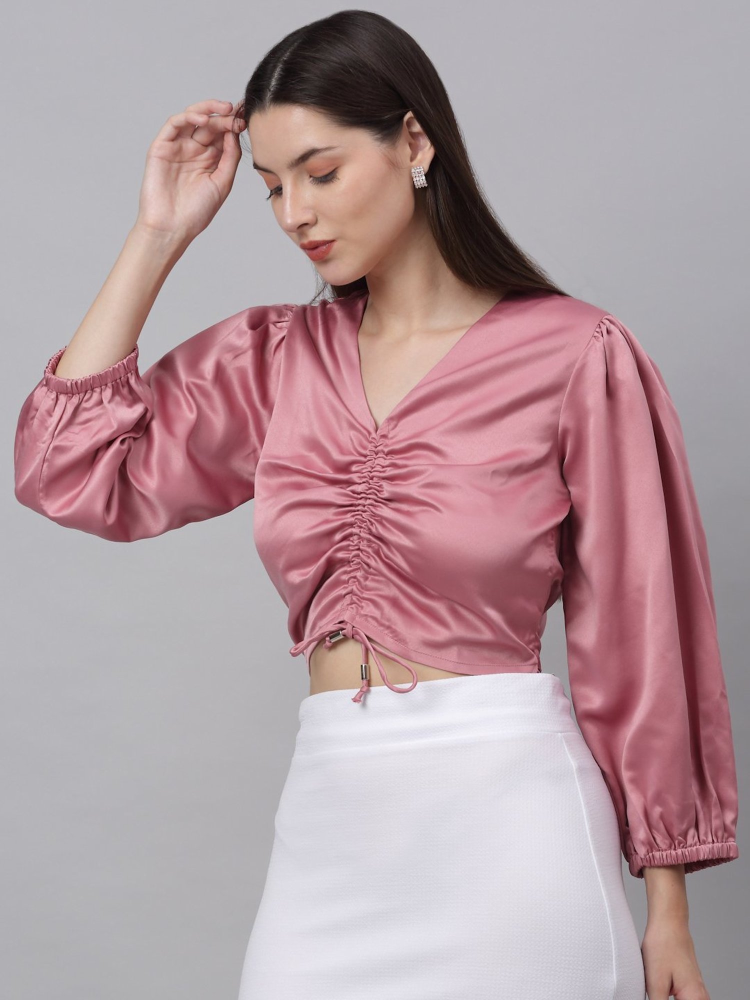 NEUDIS Pink Crop Top