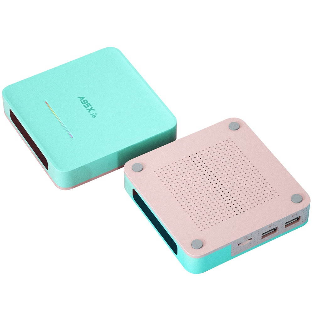 A95X R5 Smart TV Box Android 10.0 UHD 4K Media Player RK3318 2GB/16GB 2.4G WiFi 100M LAN Digital Display