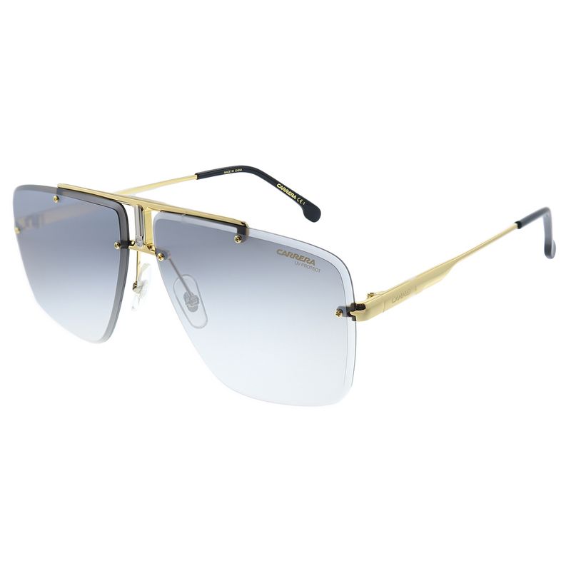 Carrera Carrera 1016/S RHL Unisex Pilot Sunglasses Gold 64mm