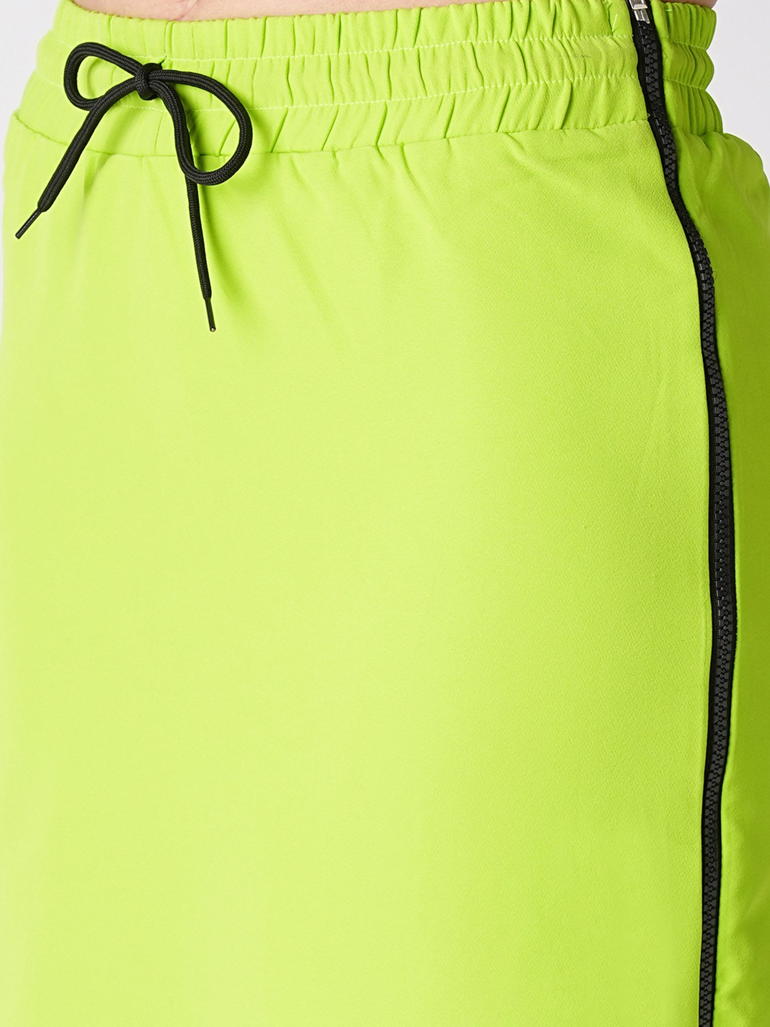 Globus Neon Green Midi Skirt
