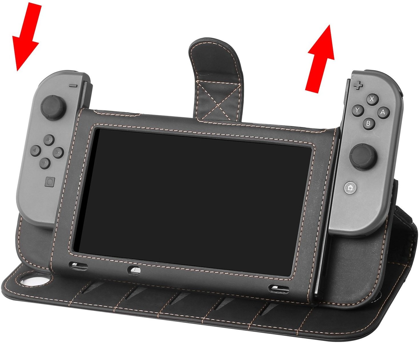 Wristband is suitable for Just Dance 2021 2020 2019 switch, hands-free elastic wristband, suitable for Nintnedo Switch dance accessories, a pair of JoyCon grips (blue + red), children's edition