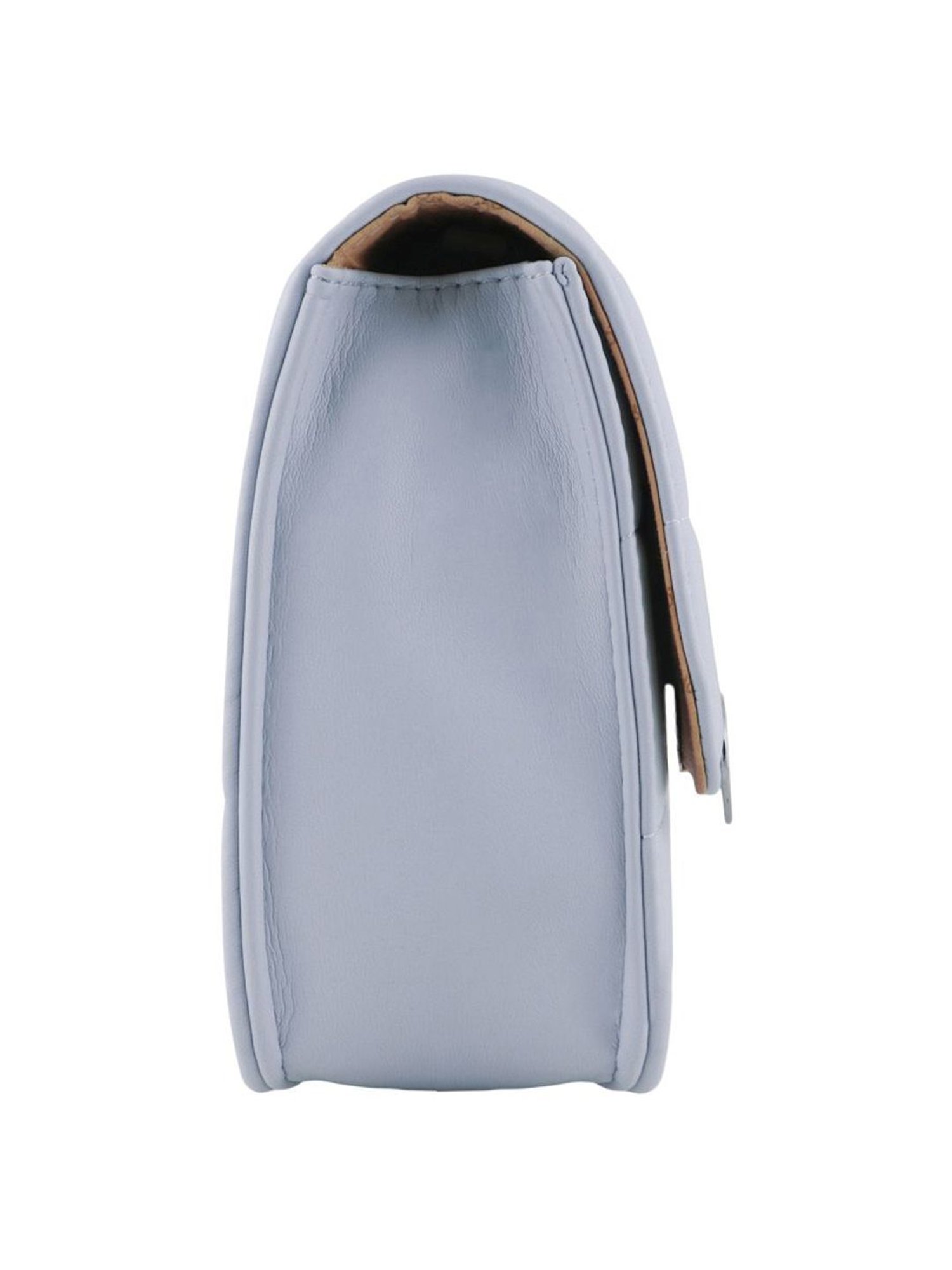 Lino Perros Blue Quilted Medium Sling Handbag