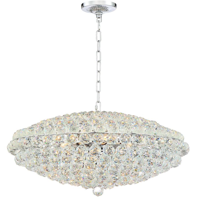 Vienna Full Spectrum Carinda 25 1/2" Wide 12-Light Crystal Pendant Light