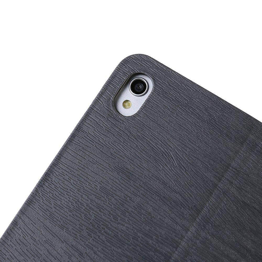 SumacLife Vintage Grain Protective Portfolio Case for Apple iPad Pro 10.5 Models (Exact Classic Black - DF_IPPLEA361