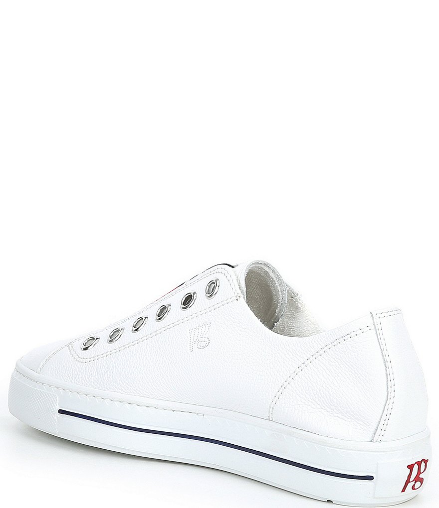 Paul Green Abby Leather Slip-On Sneakers