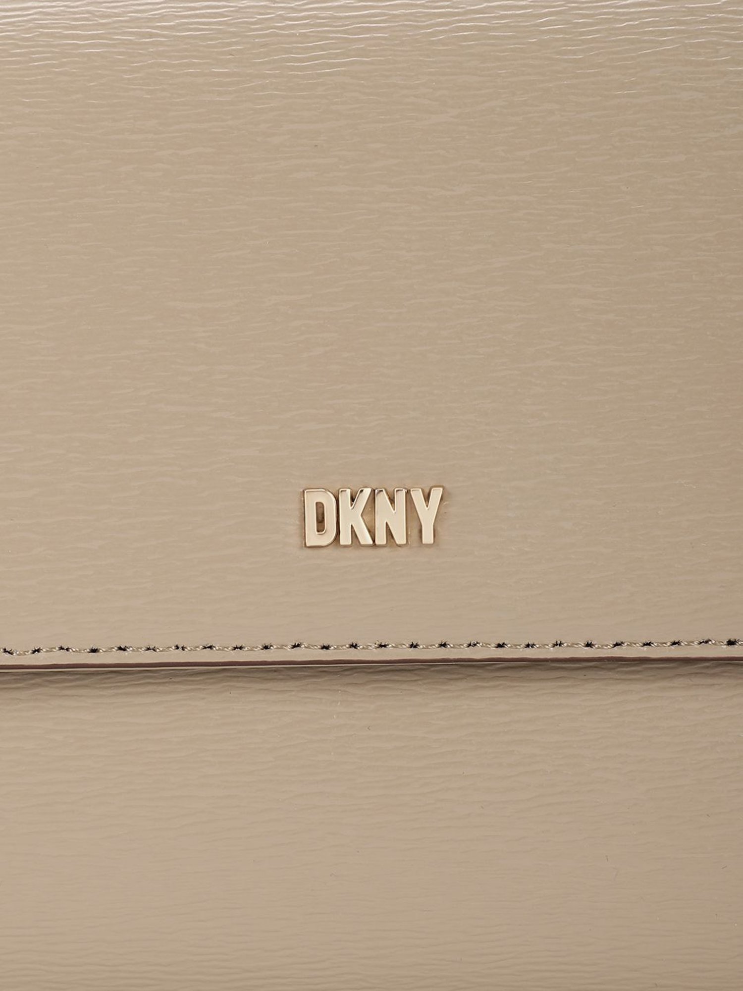 Dkny Scarlet Leather Textured Sling Handbag