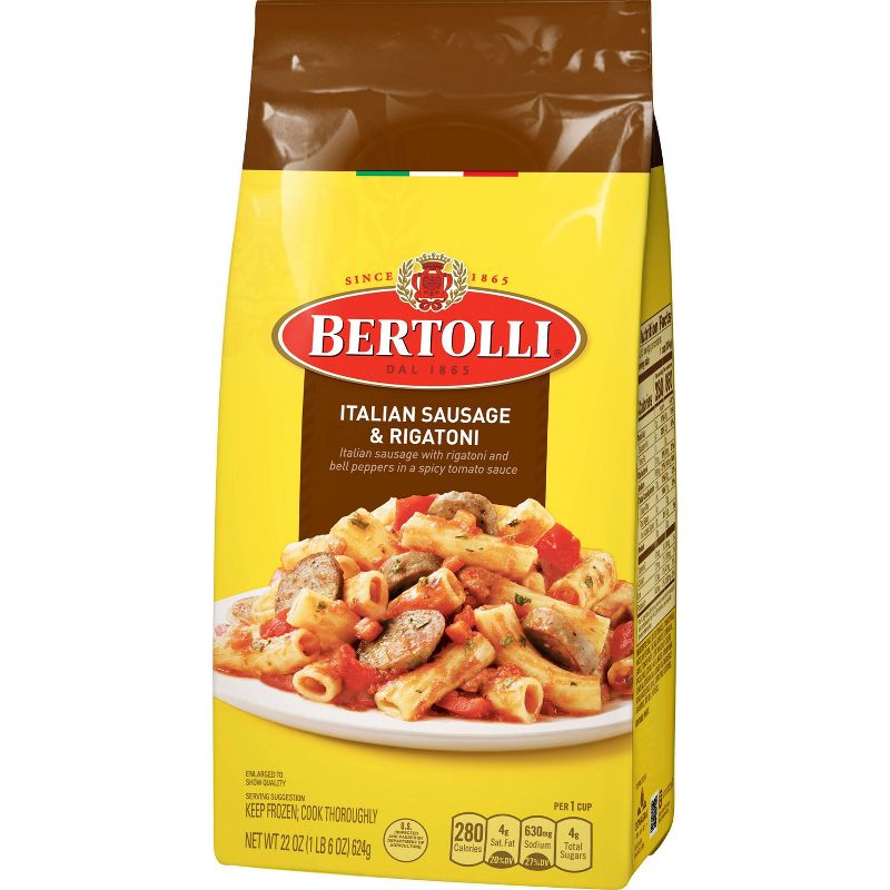 Bertolli Frozen Italian Sausage & Rigatoni Dinner - 22oz
