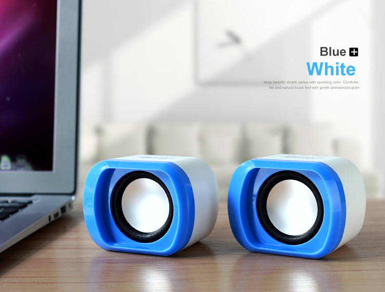 Notebook small audio desktop computer USB mini speaker multimedia mobile phone subwoofer home desktop office high volume portable small audio cable speaker