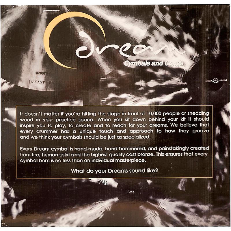 Dream Contact 14/20 Cymbal Pack with Free 10" Splash