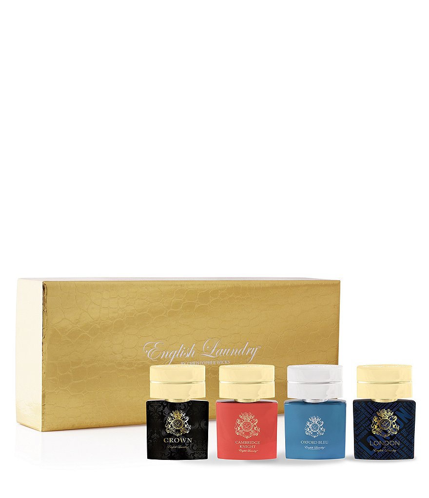 English Laundry Gold 4-Piece Coffret