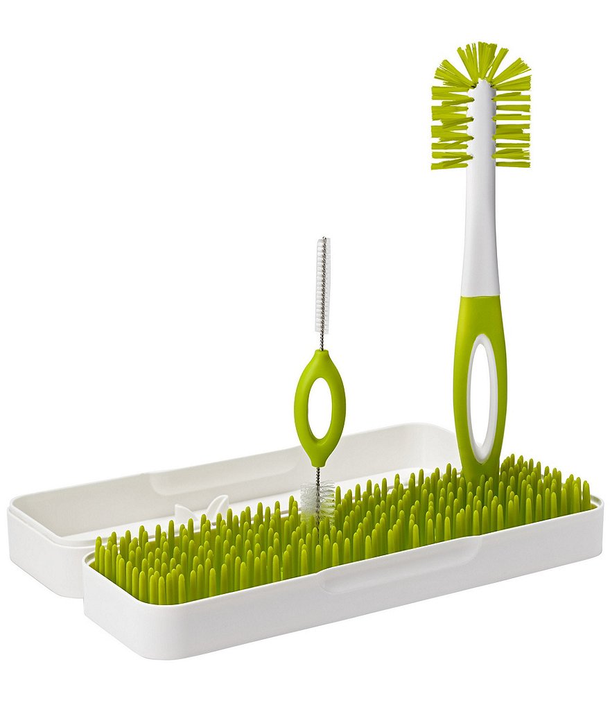 Boon TRIP Travel Drying Rack + Bottle Brushes