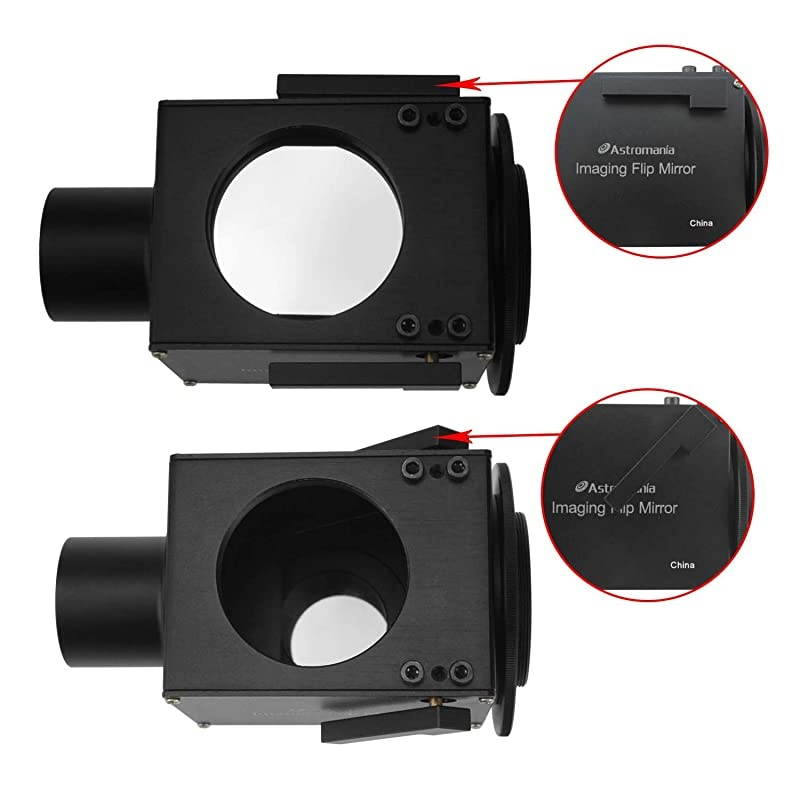 125 Astrophotography Flip Mirror The flip Mirror for Precise Focusing