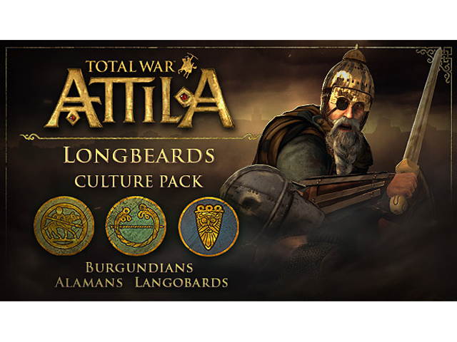 Total War: ATTILA - Longbeards Culture Pack [Online Game Code]