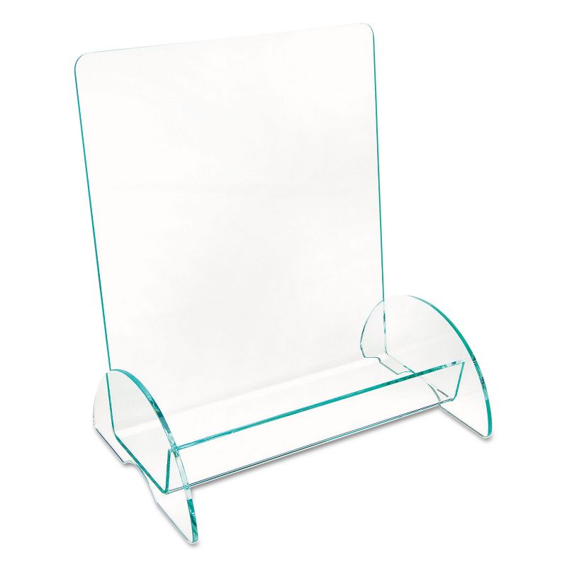 Deflecto Euro-Style DocuHolder 9-13/16w x 6-5/16d x 11h Clear 775390