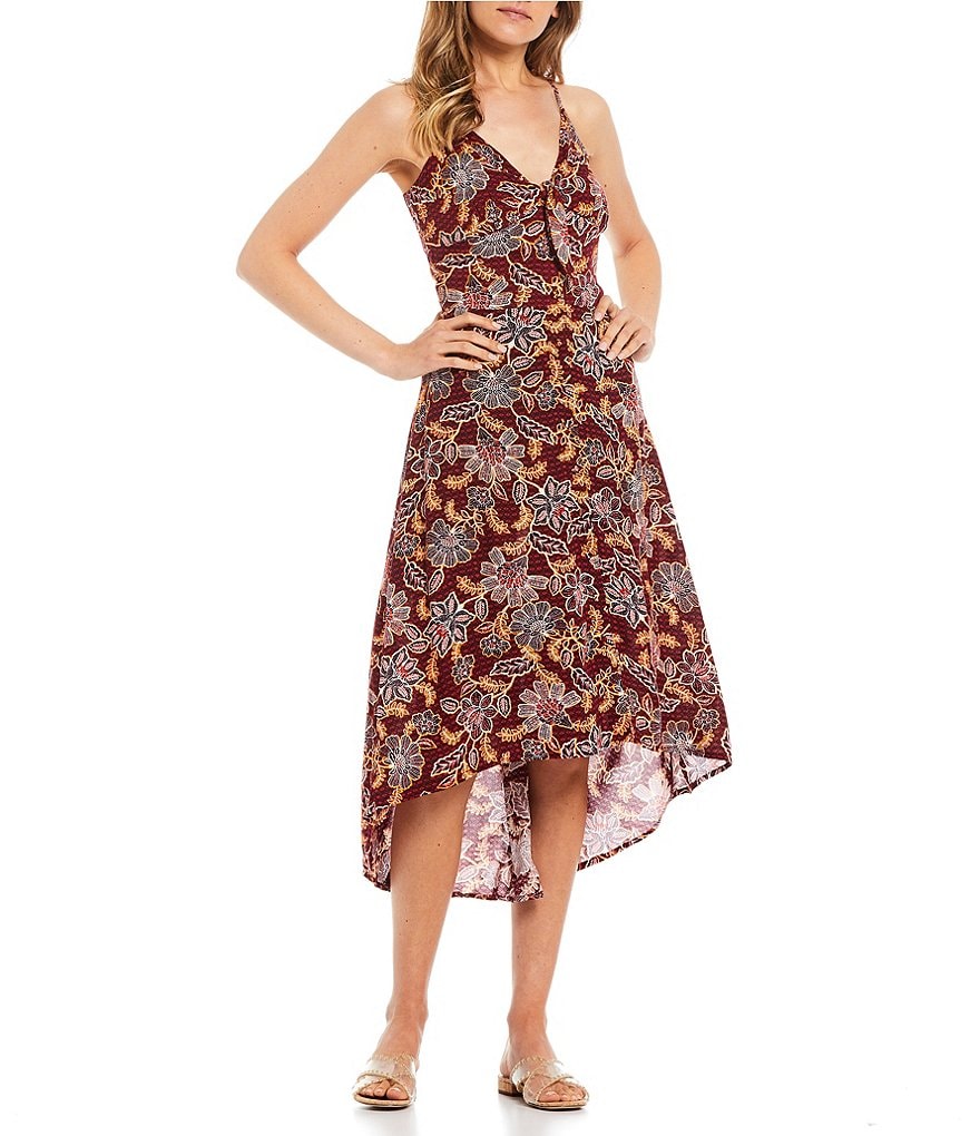 Allison & Kelly Pleated Maxi Dress