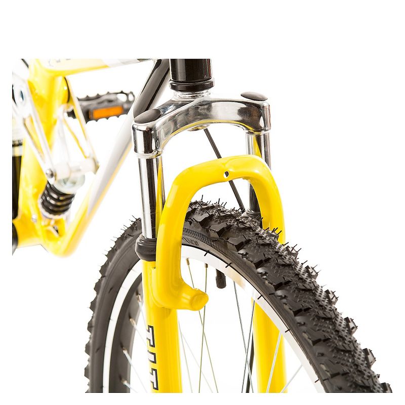 Titan Glacier Pro Alloy Suspension 26" Mountain Bike - Yellow/Black