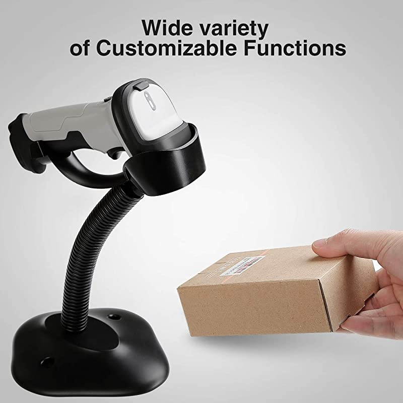 Bluetooth Barcode Scanner, Working Time Approx. 15 Days, 35m Range, Automatic Fast and Precise scanning, BCST-70 &hellip;