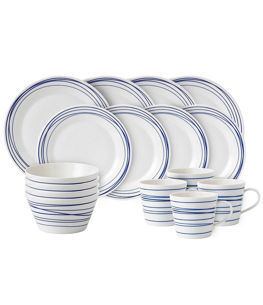 Royal Doulton Pacific Lines 16-Piece Dinnerware Set