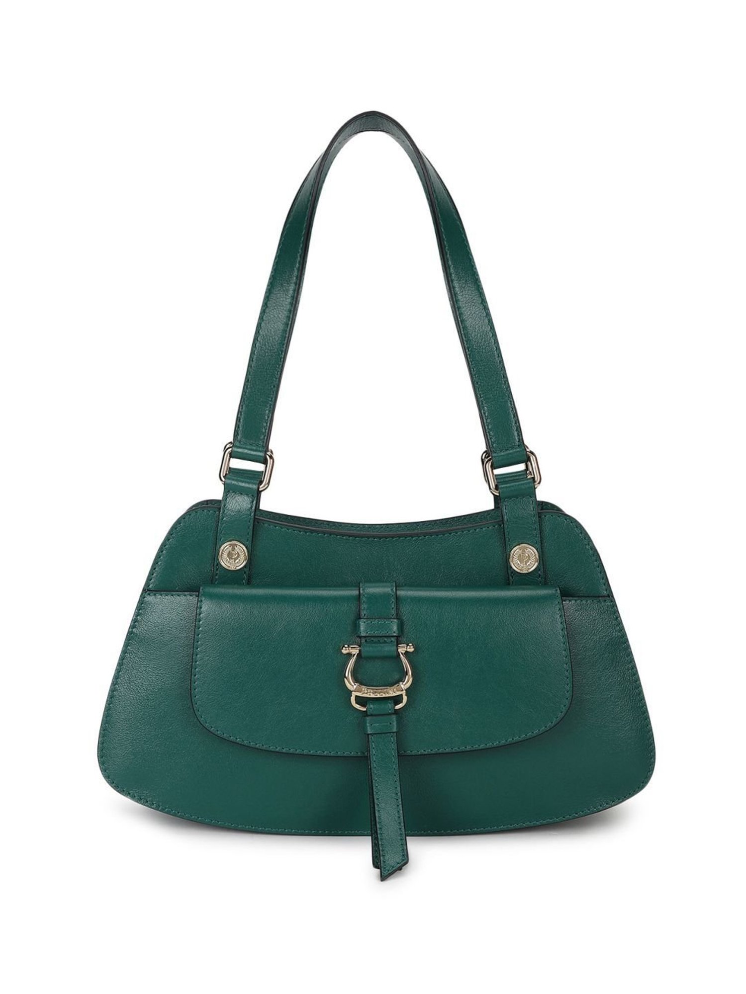 Pollini Green DAYTONA Large Hobo Bag