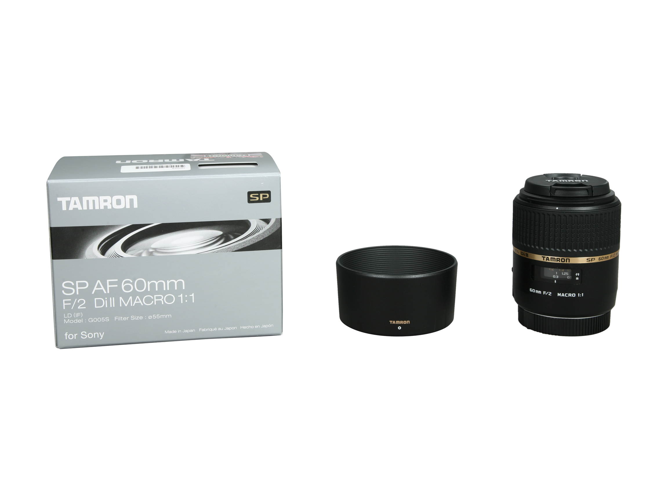 TAMRON AFG005S-700 SP AF60mm F2 Di II LD (IF) 1:1 Macro Lens - for Sony