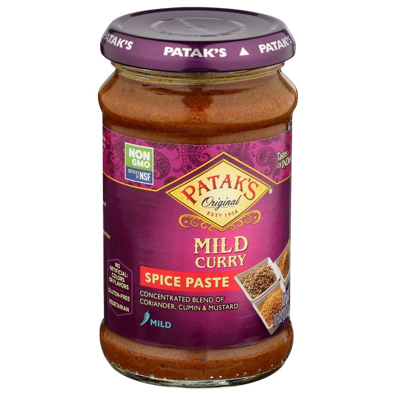 Patak's Original Concentrated Curry Paste Mild - 10oz