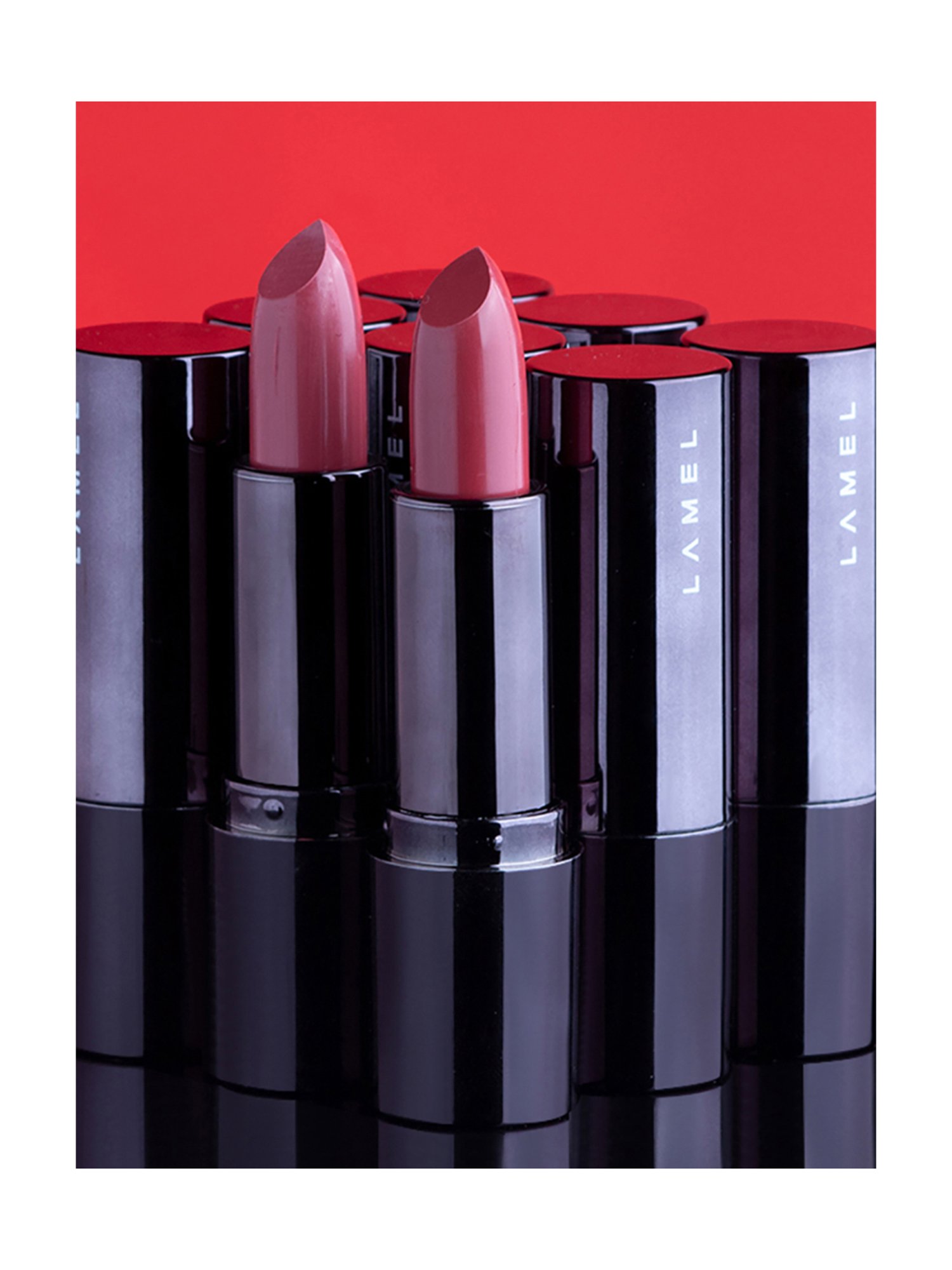 Lamel Silk Cover Silky Cream Lipstick 402 Pink Nude - 3.8 gm