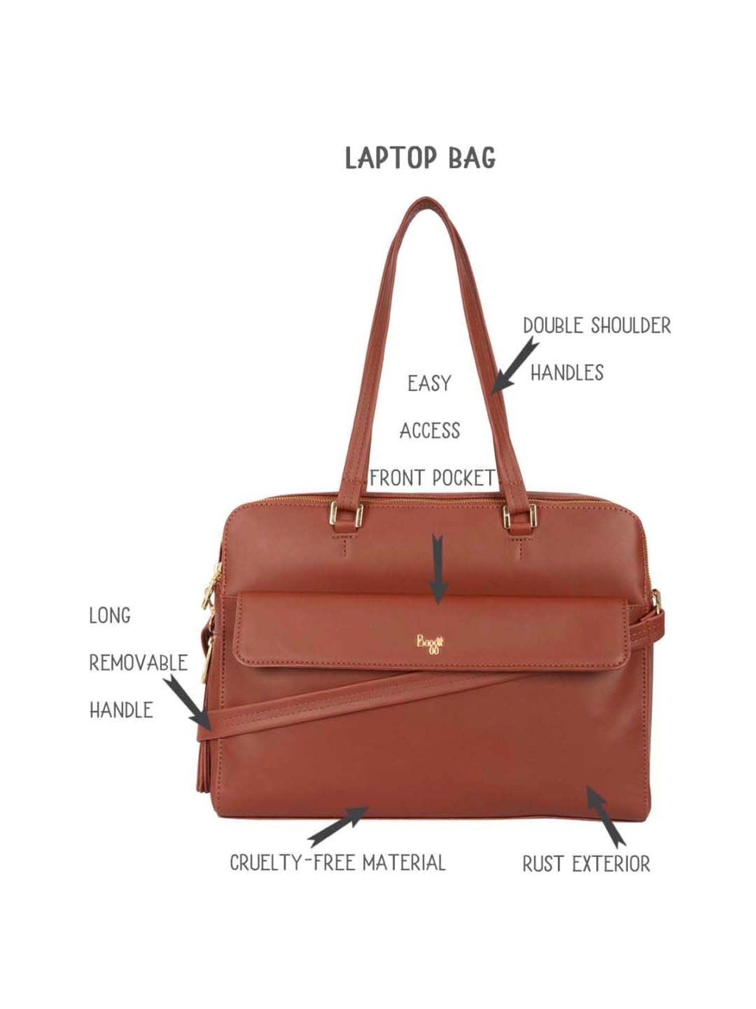 Baggit Tan Medium Messenger Bag