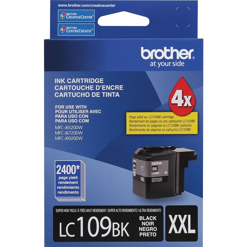 Brother LC3019BK Innobella Super High-Yield Ink Black 