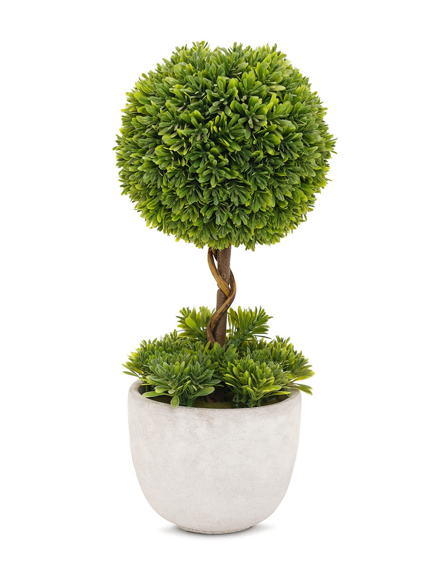 Pure Home and Living Green Plastic Potted Plants